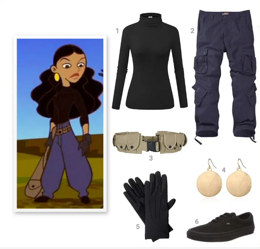 Wie man sich wie Monique kleidet