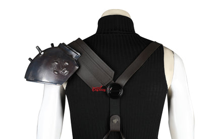 FF Cloud Strife Black Outfit Cosplay Kostüm