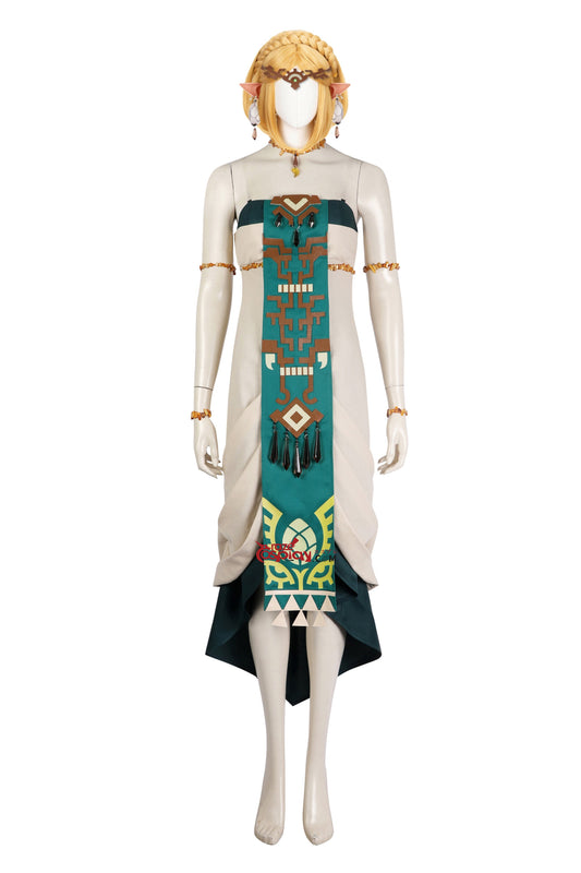 Zelda Prinzessin Zelda Kleid Cosplay Kostüm