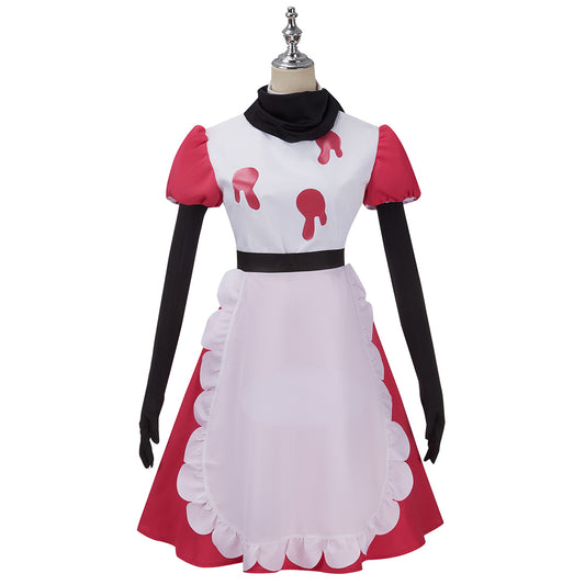 Hazbin Hotel Niffity Maid Kleid Cosplay Kostüm