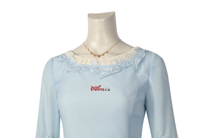 Alicent Hightower Blue Dress Cosplay Kostüm