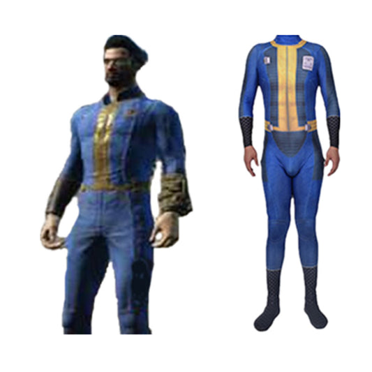 Fallout Vault 111 Jumpsuit Cosplay Kostüm