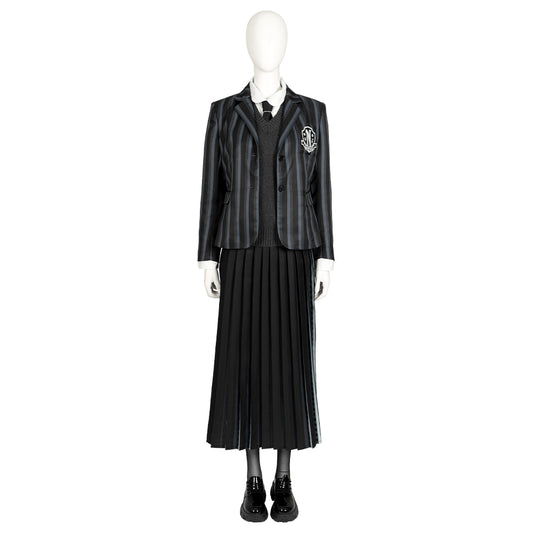 The Addams Family Wednesday Outfit Cosplay Kostüm