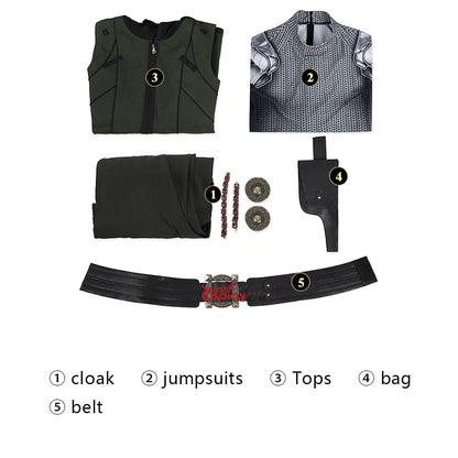 Victor von Doom Black Outfit Cosplay Kostüm