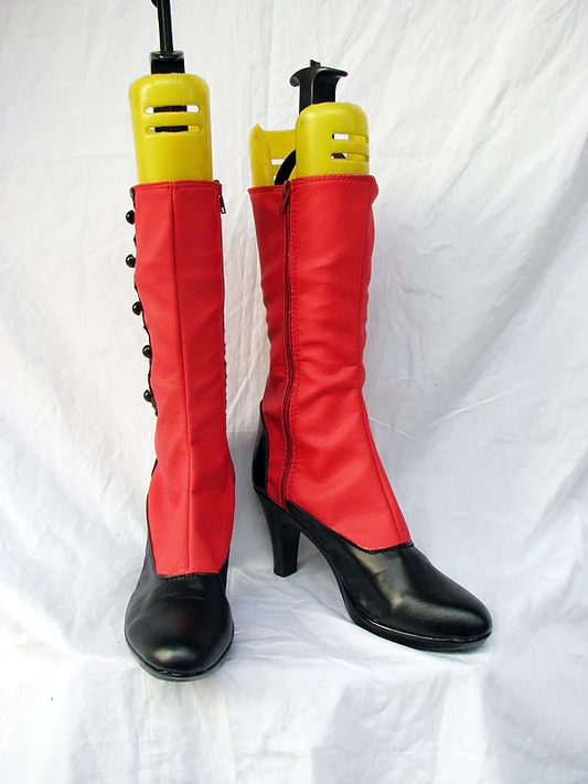 Black Butler Madam Red Angelina Dulles Cosplay Stiefel Schuhe