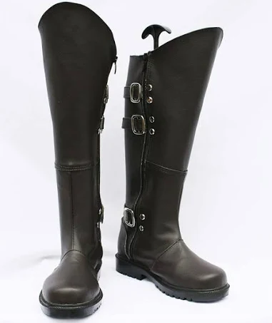 Hakuoki Hijikata Toshizo Cosplay Boots ShoeHakuoki Hijikata Toshizo Cosplay Stiefel Schuhe