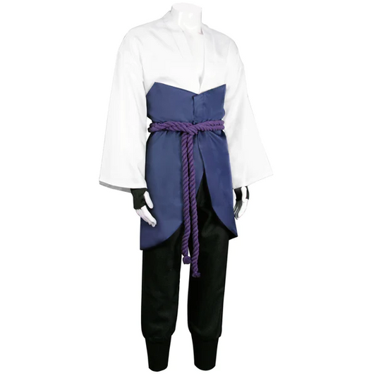 Sasuke Uchiha Weiß Outfit Cosplay Kostüm