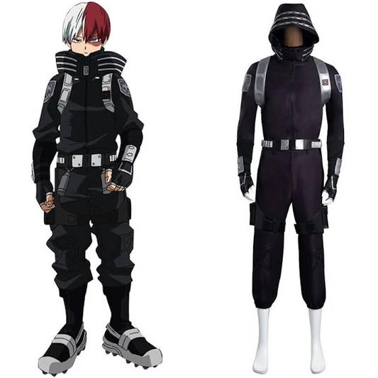 Shoto Todoroki Erster Held Kostüm Weißer Anzug Cosplay Outfit