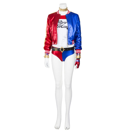 Suicide Squad Harley Quinn Outfit Cosplay Kostüm