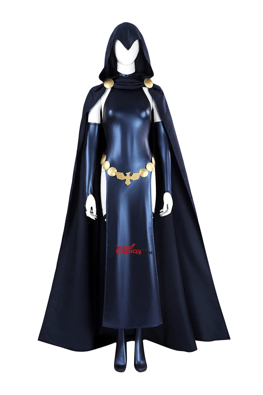 Raven Roth Blue Jumpsuit Cosplay Kostüm