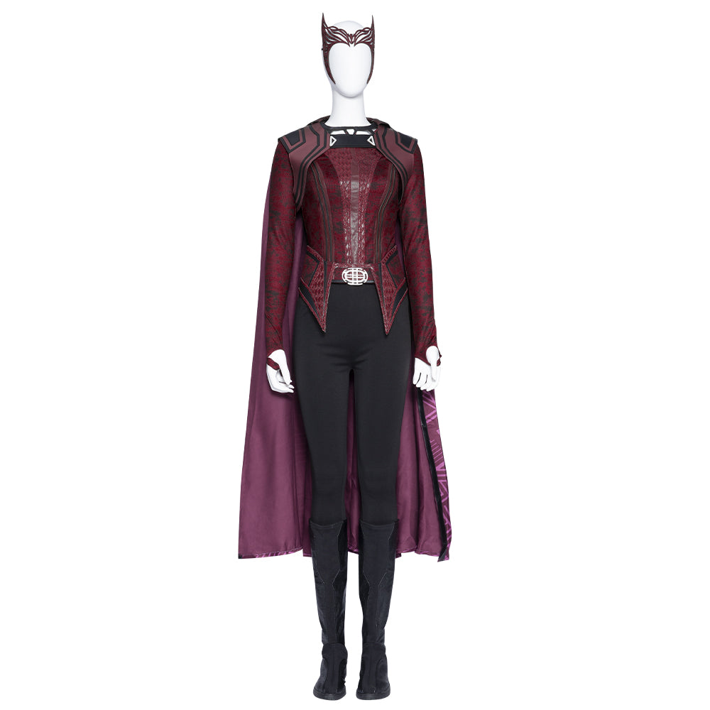 Doctor Strange in The Multiverse of Madness Wanda Maximoff Outfit Cosplay Kostüm