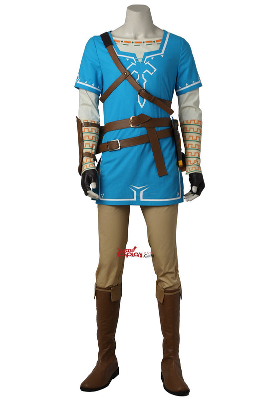 Zelda Link Blaues Outfit Cosplay Kostüm