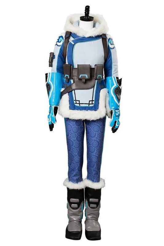 Overwatch Ow Mei Winter Ganzes Set Cosplay Kostüm