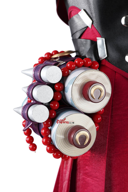 Psylocke Red Outfit Cosplay Kostüm