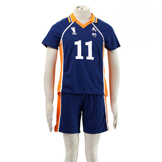 Haikyuu Cosplay Kostüm Karasuno High School Volleyball Club Tsukishima Kei Sportswear Trikots Uniform