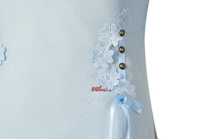 Alicent Hightower Blue Dress Cosplay Kostüm
