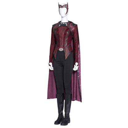 Doctor Strange in The Multiverse of Madness Wanda Maximoff Outfit Cosplay Kostüm