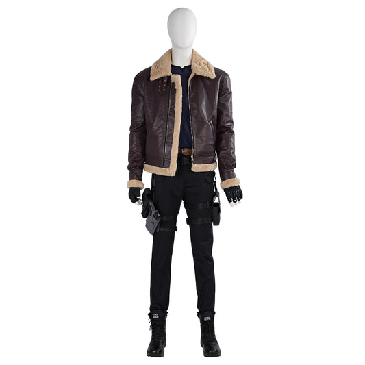 Resident Evil 4 Leon Scott Kennedy Outfit Cosplay Kostüm