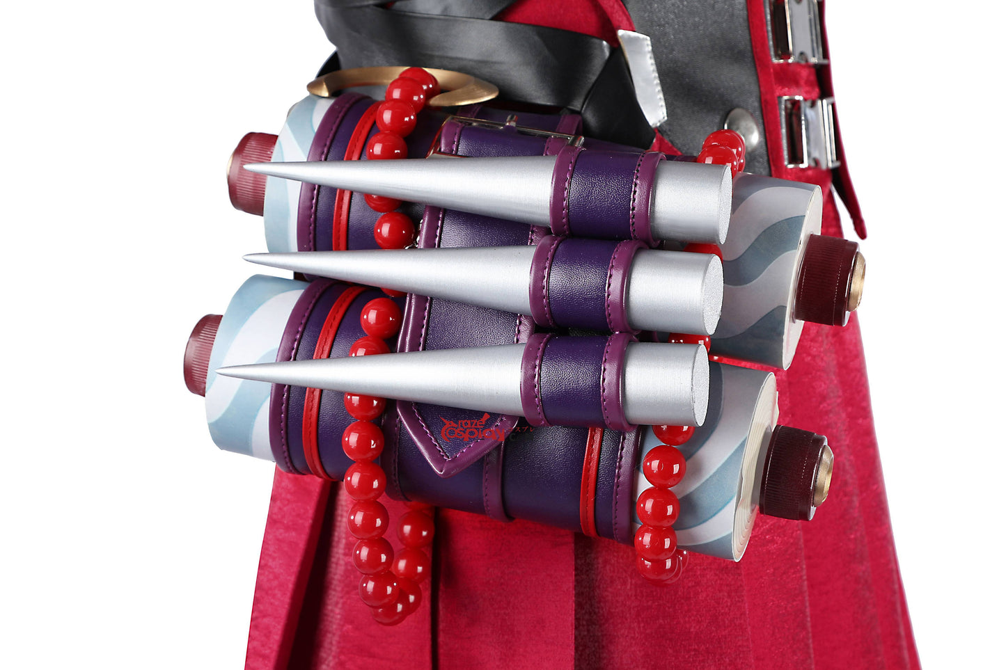 Psylocke Red Outfit Cosplay Kostüm