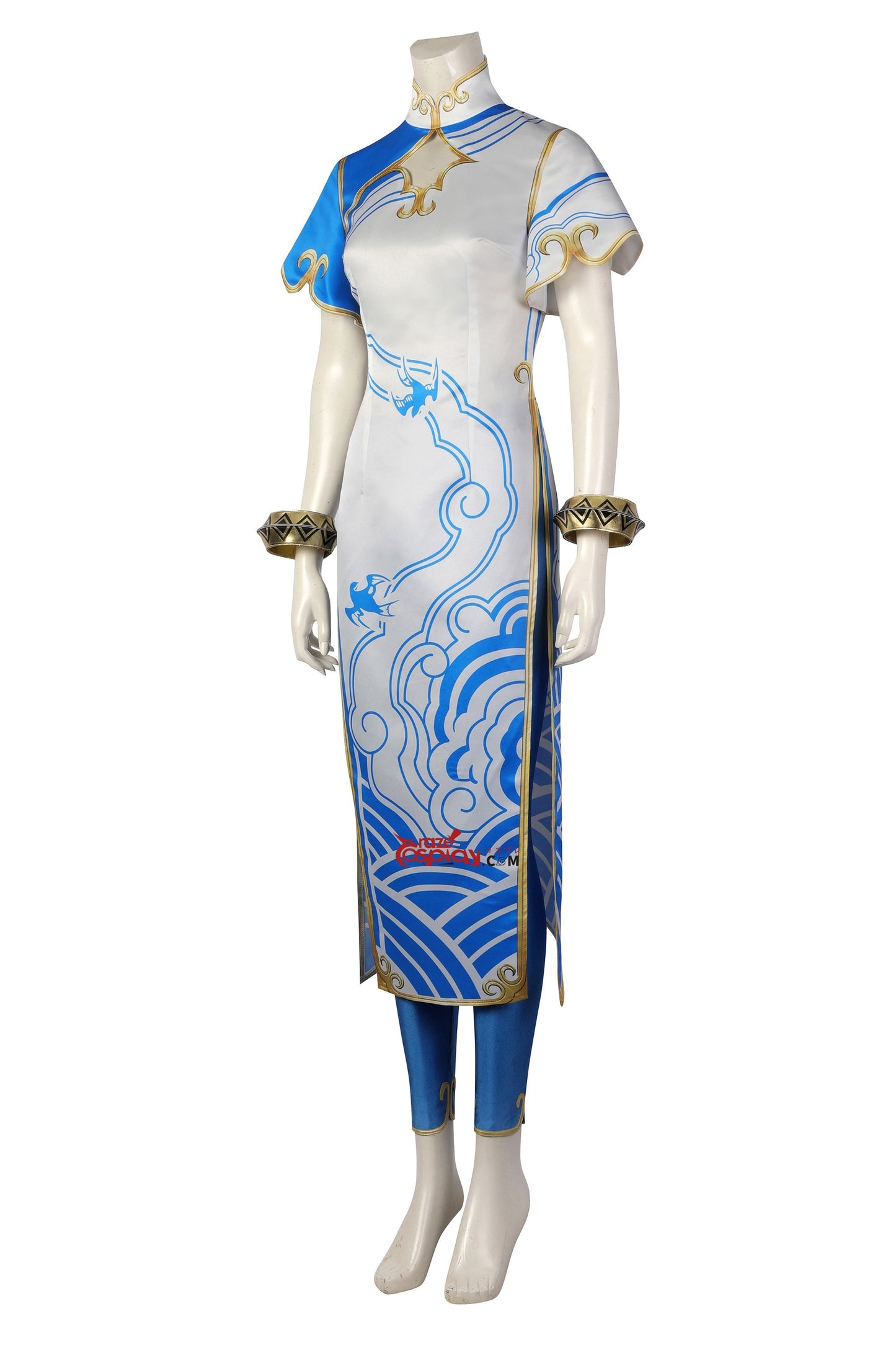 Street Fighter Chun Li Cheongsam Cosplay Kostüm