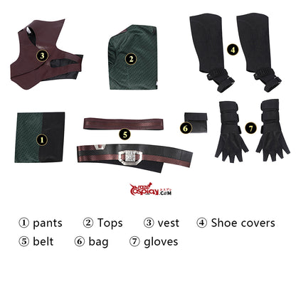 Gamora Battle Outfit Cosplay Kostüm