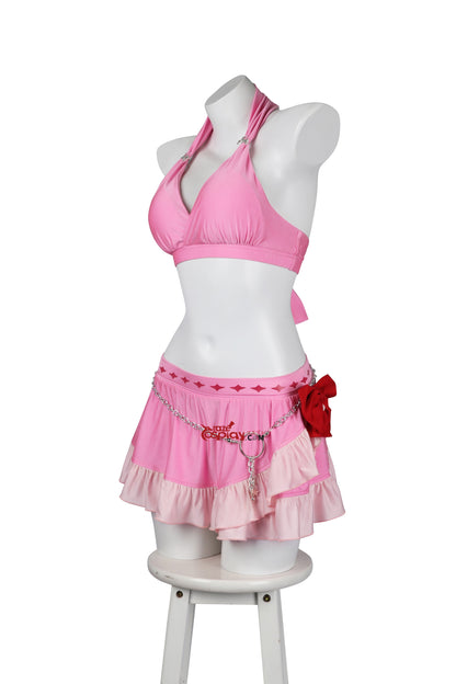 FF Aerith Gainsborough Swimsuit Cosplay Kostüm