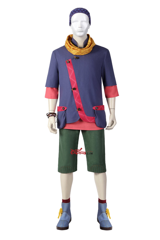 Ethan Clade Adventurer Outfit Cosplay Kostüm