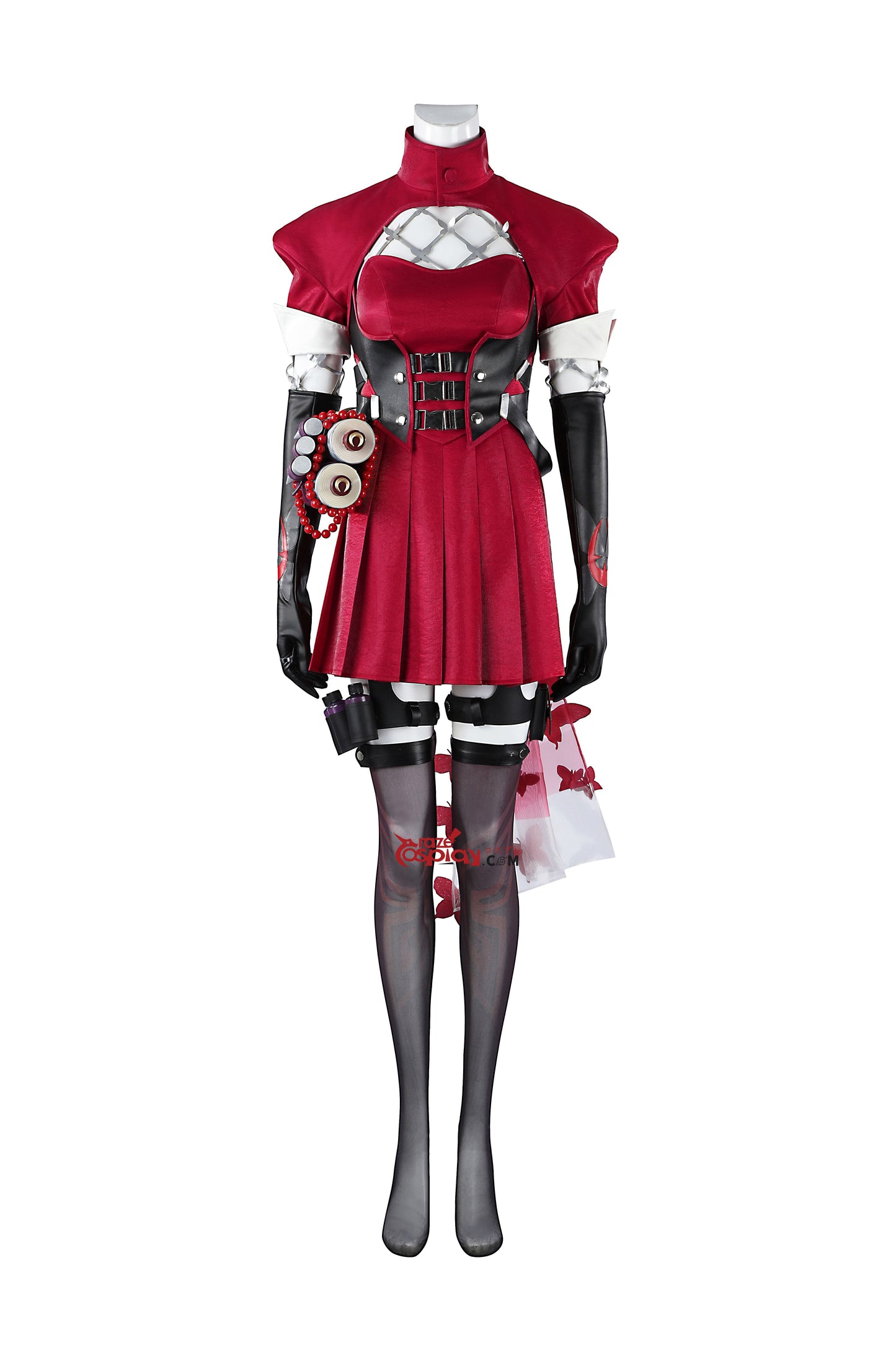 Psylocke Red Outfit Cosplay Kostüm
