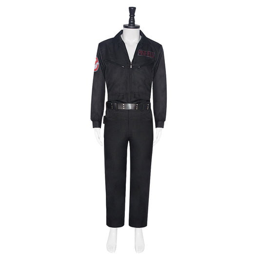 Ghostbusters Mr. Grooberson Schwarzes Outfit Cosplay Kostüm