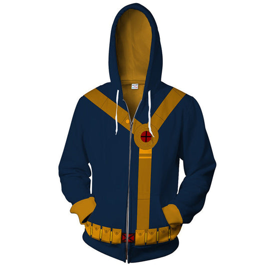 Fallout Vault Zip Up Jacke Sweatshirt Cosplay Kostüm