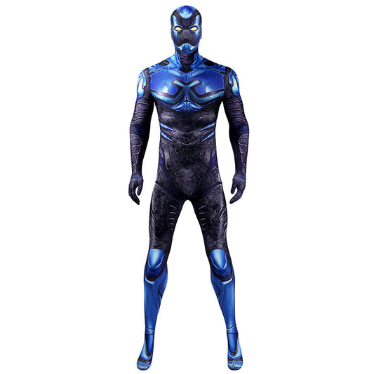 Movie Blue Beetle Lycra Jumpsuit Cosplay Kostüm