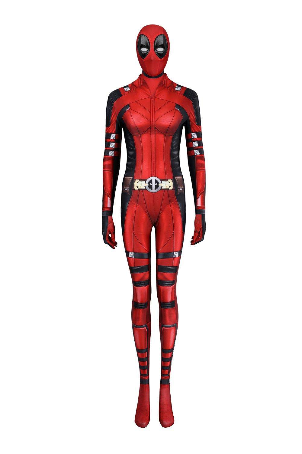 Lady Deadpool aus Deadpool 3 Lycra Jumpsuit Cosplay Kostüm