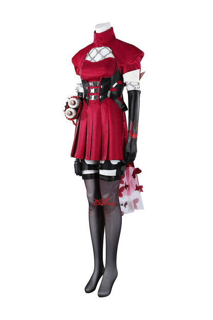 Psylocke Red Outfit Cosplay Kostüm