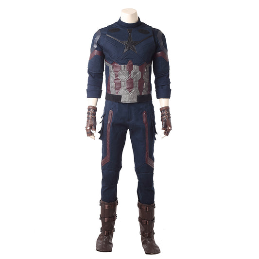 Avengers: Infinity War Captain America Outfit Cosplay Kostüm