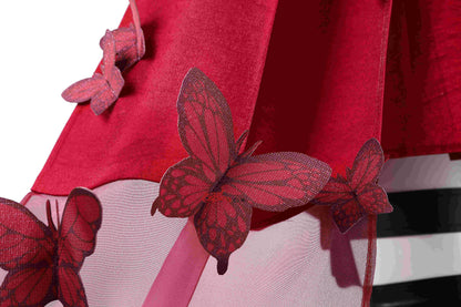 Psylocke Red Outfit Cosplay Kostüm