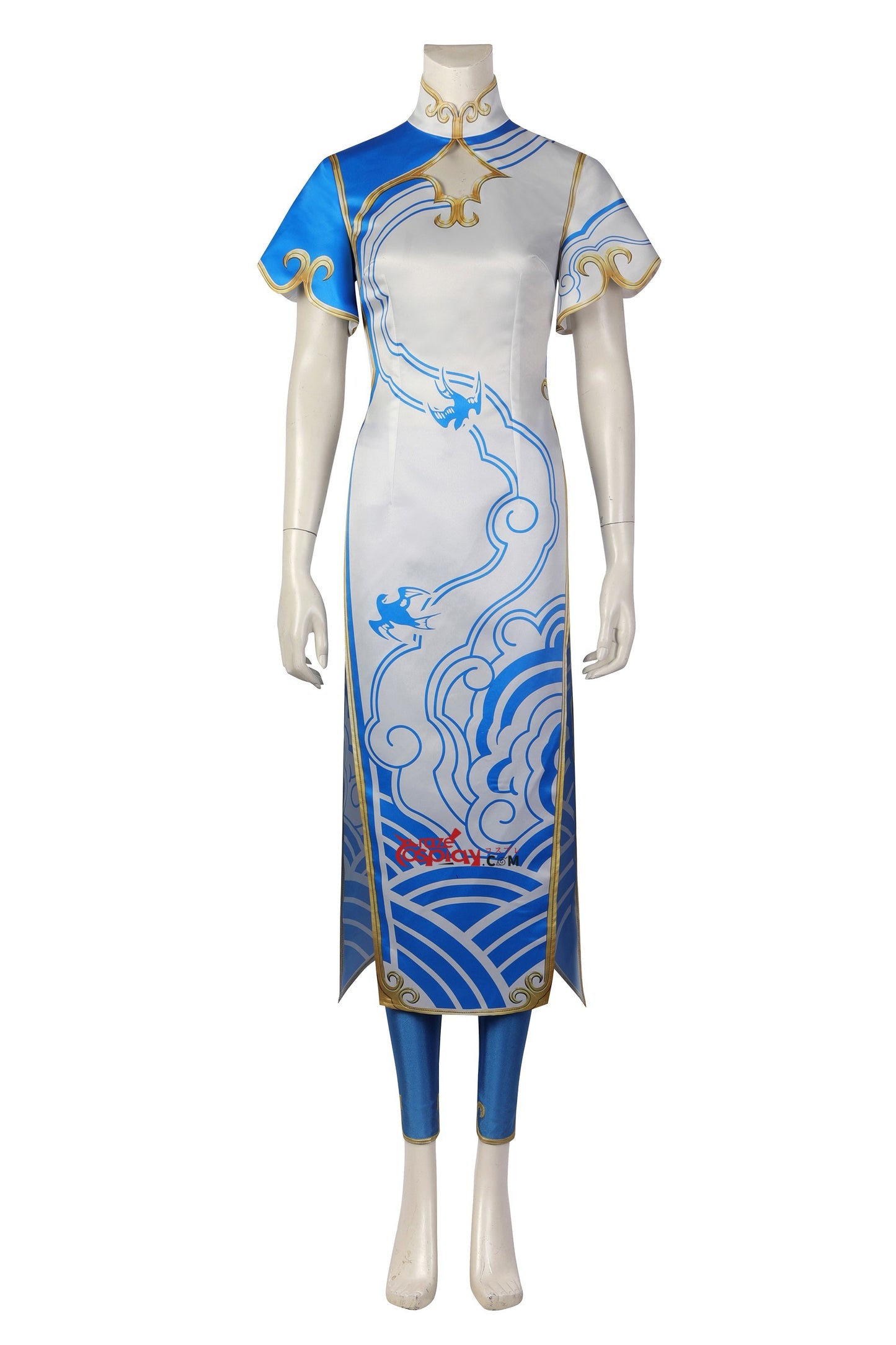 Street Fighter Chun Li Cheongsam Cosplay Kostüm