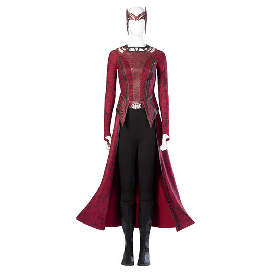 Doctor Strange in The Multiverse of Madness Wanda Maximoff Outfit Cosplay Kostüm