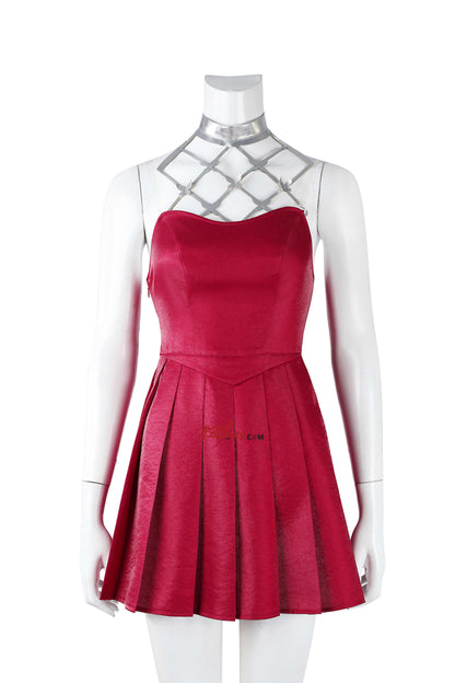 Psylocke Red Outfit Cosplay Kostüm