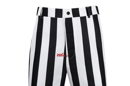 Beetlejuice Striped Beetlejuice Outfit Cosplay Kostüm