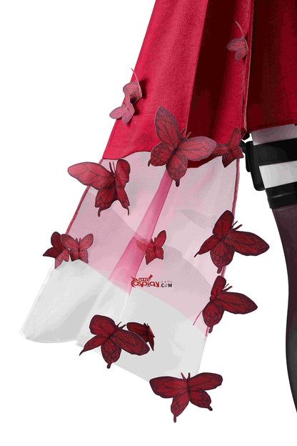 Psylocke Red Outfit Cosplay Kostüm