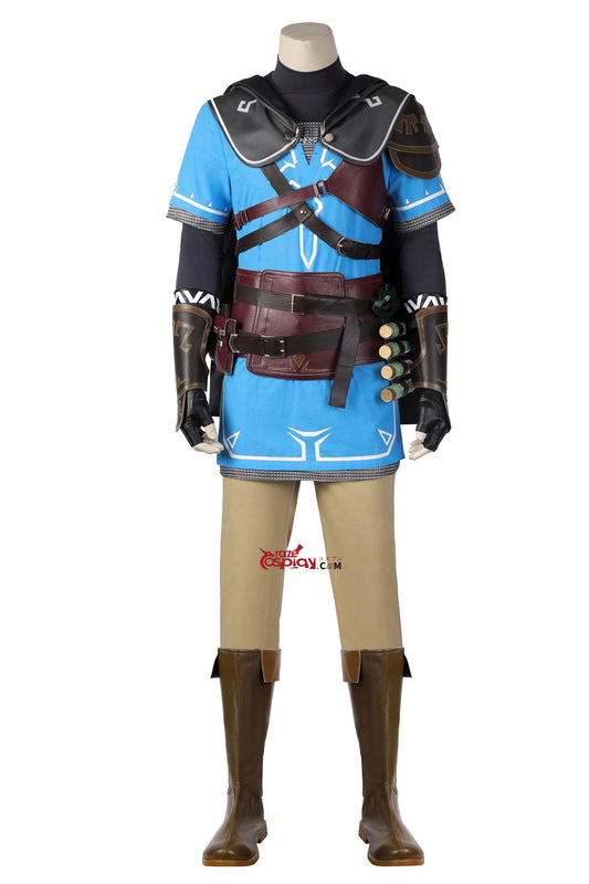 Zelda Link Blue Outfit Cosplay Kostüm