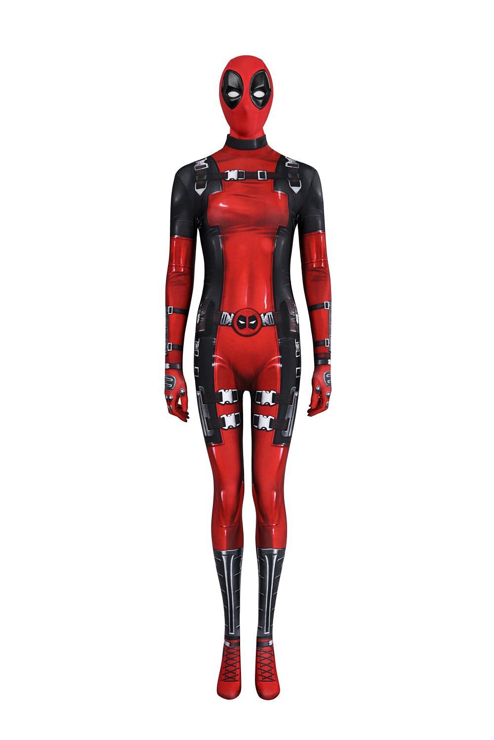 Lady Deadpool aus Deadpool 3 Lycra Jumpsuit Cosplay Kostüm