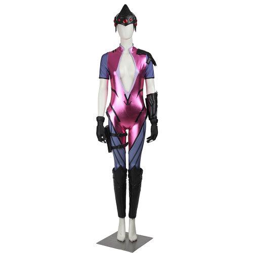 Overwatch Ow Widowmaker Jumpsuit Outfit Halloween Cosplay Kostüm