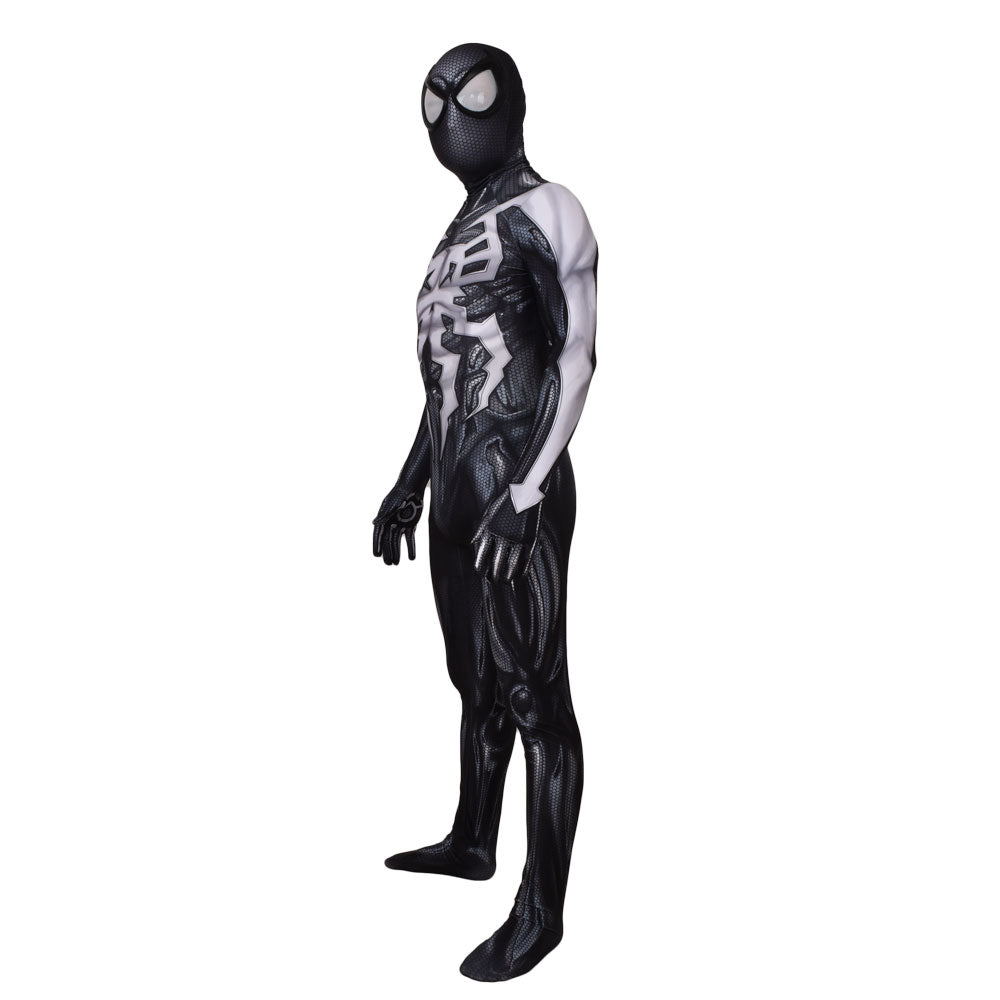 Schwarzer Spiderman 2099 PS4 Anzug Halloween-Kostüm Comic Cosplay für Erwachsene