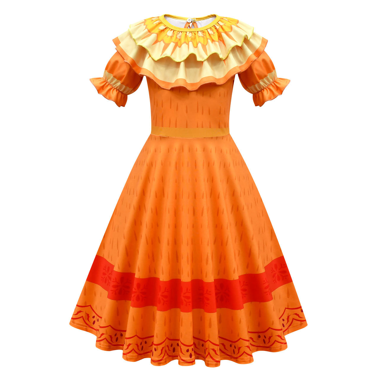 Encanto PEPA Cosplay Kostüm Kleid für Kinder