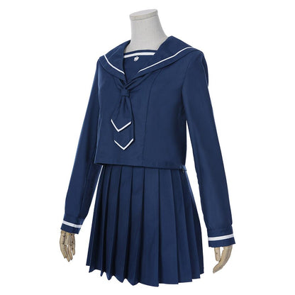 Houkago Teibou Nisshi Tagebuch unserer Tage am Wasser Hina Tsurugi Jk Uniform Matrosenanzug Cosplay Kostüm