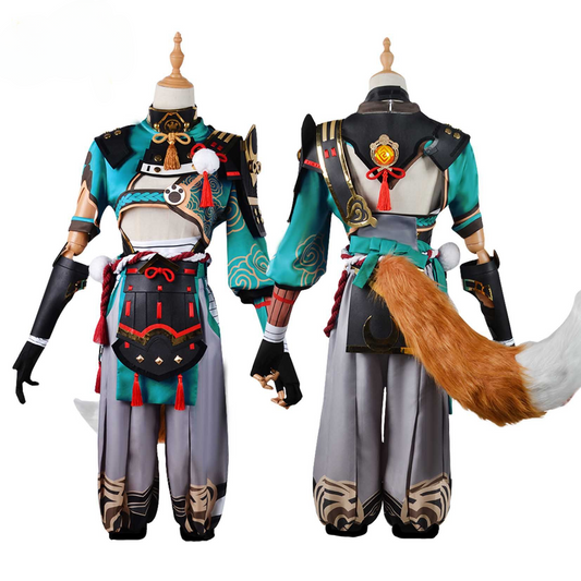 Costume cosplay di Genshin Impact Gorou