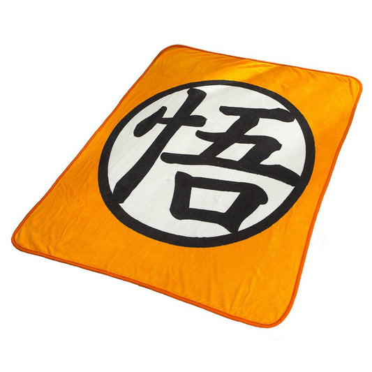 Dragon Ball Decke Coral Fleece Flanell Wu Sign Gedruckte Plüsch Bettlaken Cosplay Kostüm