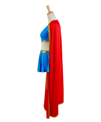 Dc Comics Supergirl Cosplay Kostüm Getrennte Version