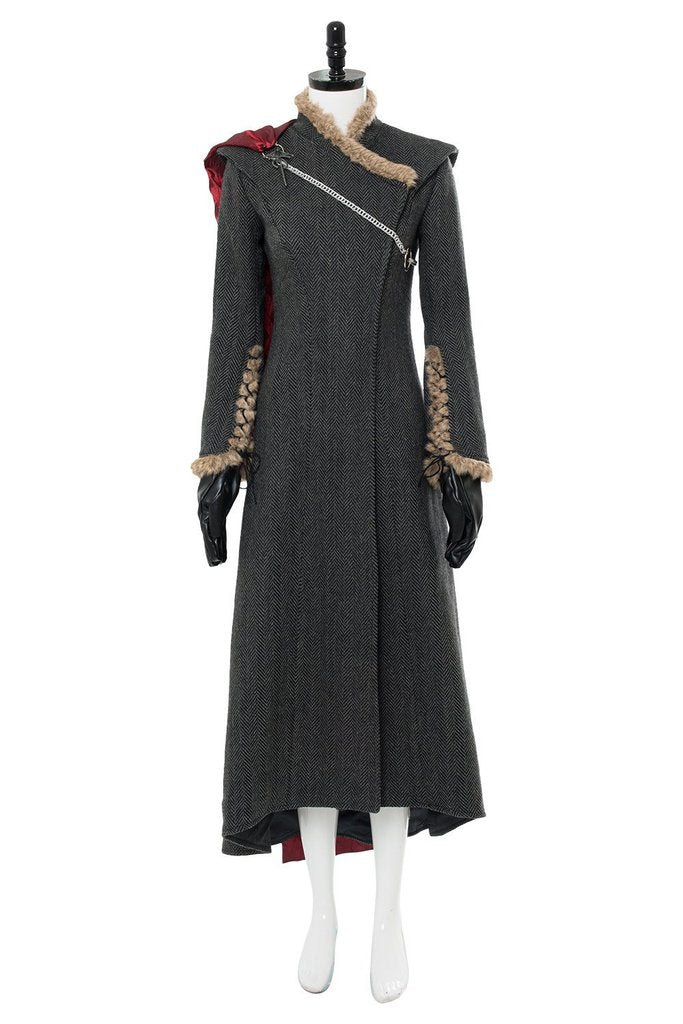 Got Game of Thrones Staffel 7 Daenerys Targaryen Dany Mutter der Drachen Outfit Gown Kleid